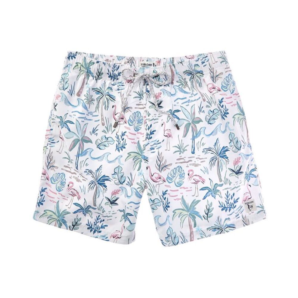 Endless Summer Mens  Swim Trunk, White